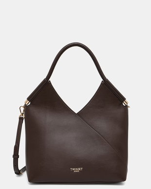 Twinset geantă shopper pentru femei cu imitație de piele