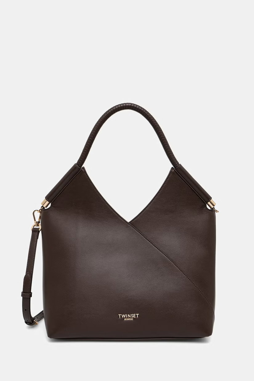 Twinset geantă shopper pentru femei cu imitație de piele