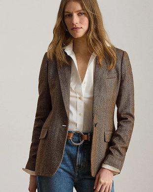 Lauren Ralph Lauren sacou pentru femei din lână