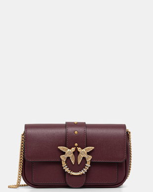 Pinko geantă crossbody pentru femei din piele