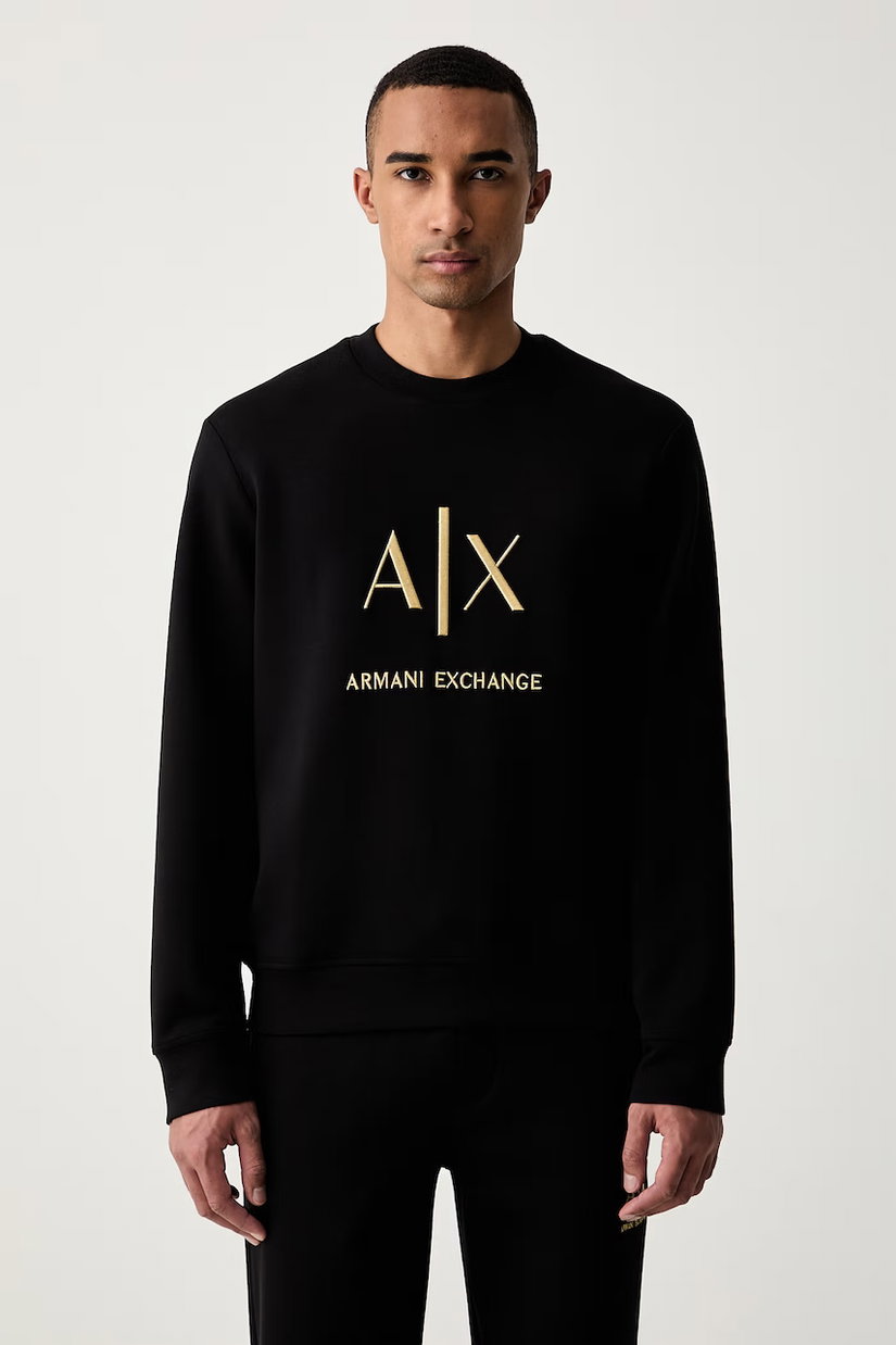 Armani Exchange hanorac pentru bărbați cu bumbac