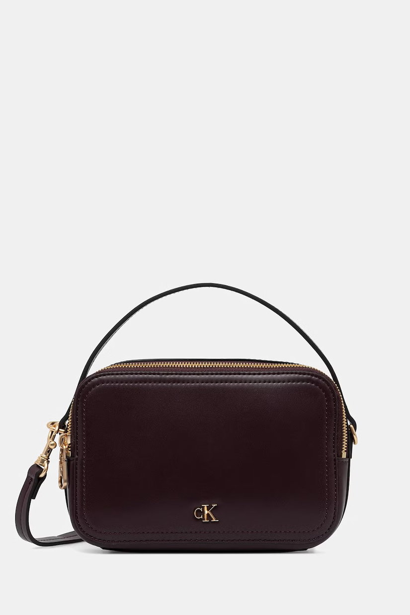 Calvin Klein geantă crossbody pentru femei cu imitație de piele