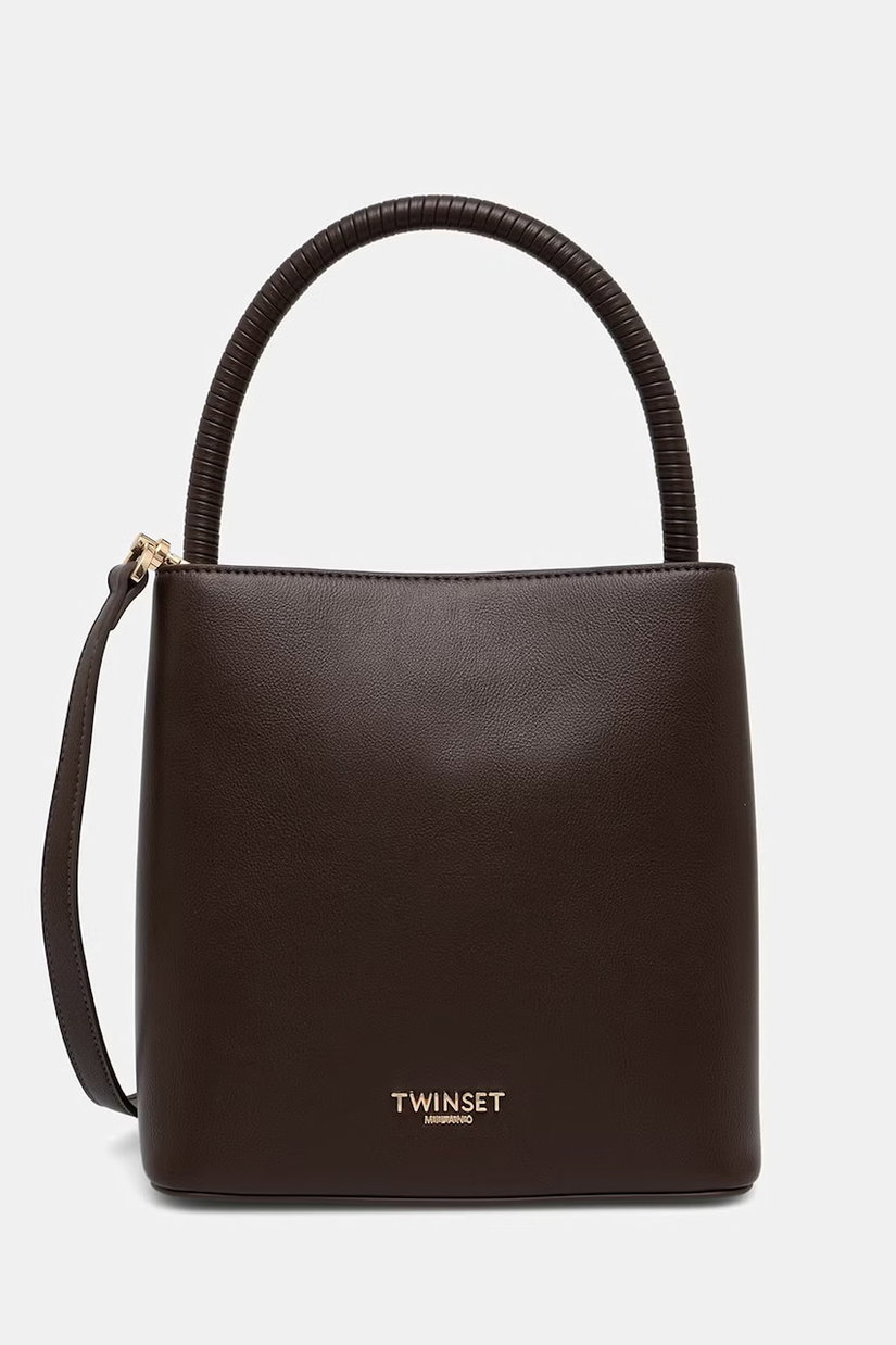 Twinset geantă pentru femei cu imitație de piele