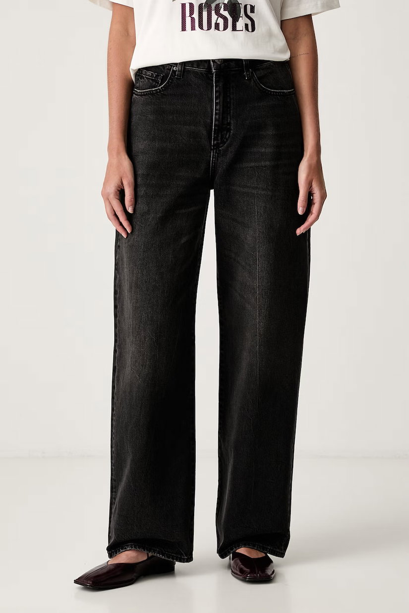 Armani Exchange blugi relaxed fit pentru femei