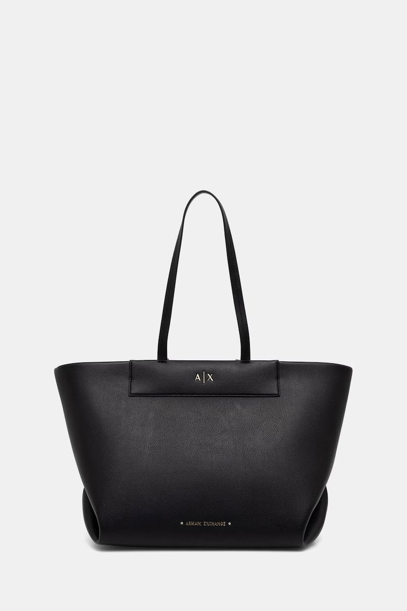 Armani Exchange geantă shopper pentru femei cu imitație de piele