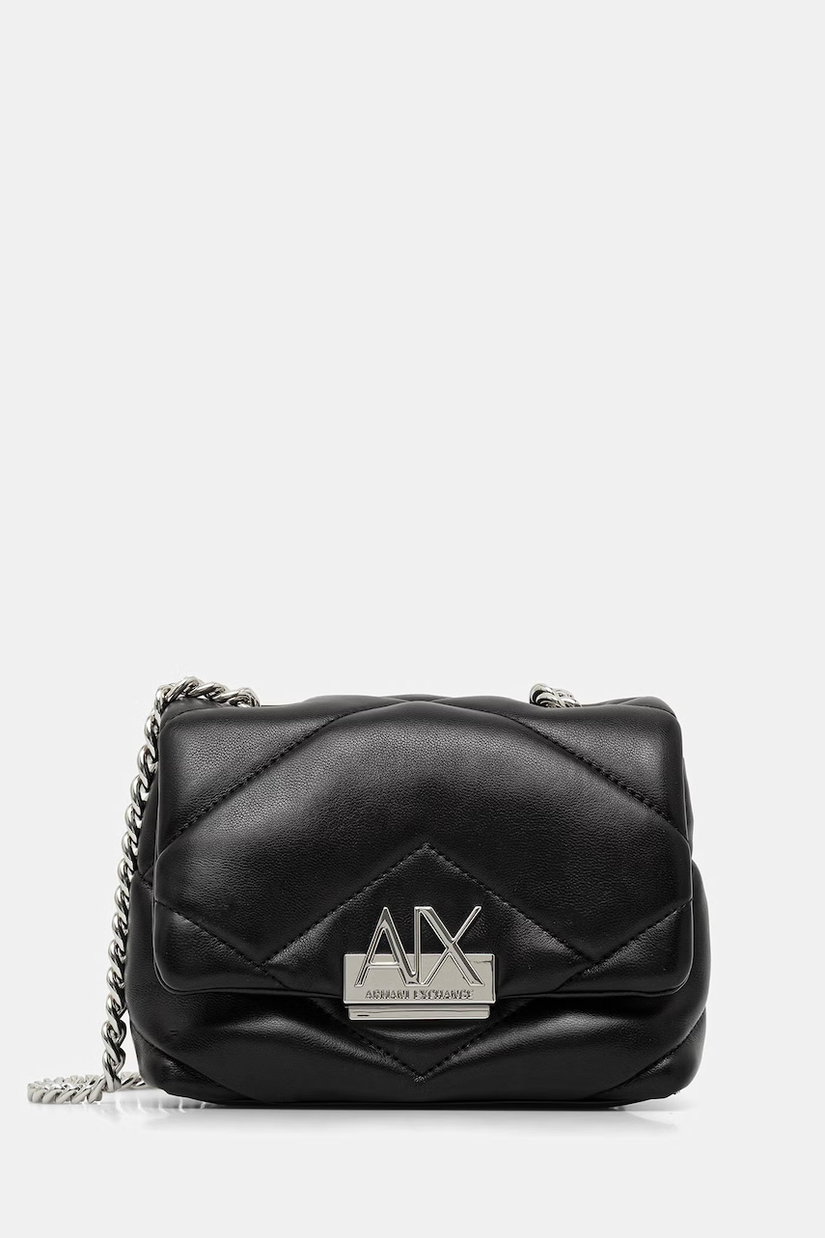 Armani Exchange geantă crossbody pentru femei cu imitație de piele