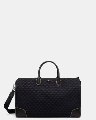 Emporio Armani geantă de călătorie pentru bărbați din piele