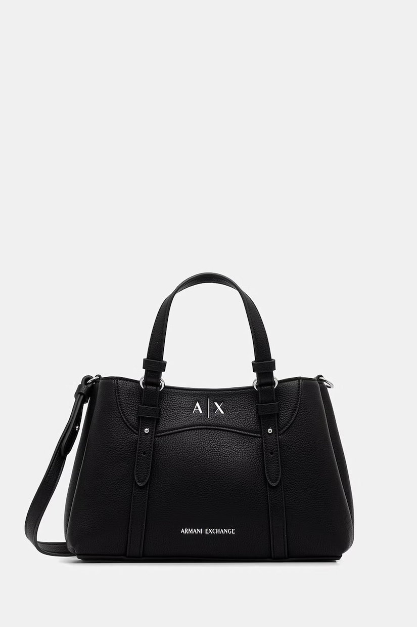 Armani Exchange geantă crossbody pentru femei cu imitație de piele