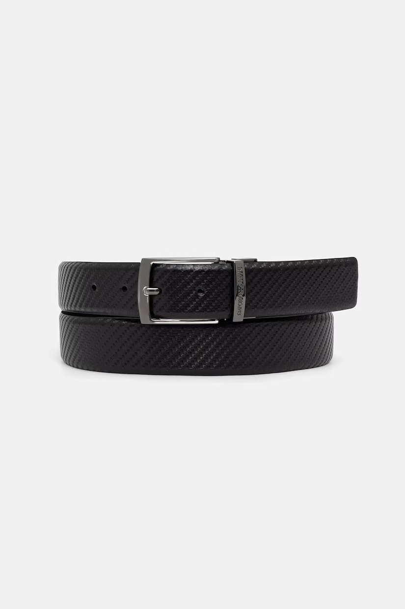Emporio Armani curea reversibilă pentru bărbați din piele