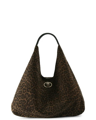 Kurt Geiger London geantă shopper pentru femei din piele întoarsă CHELSEA LG SLOUCH HOBO