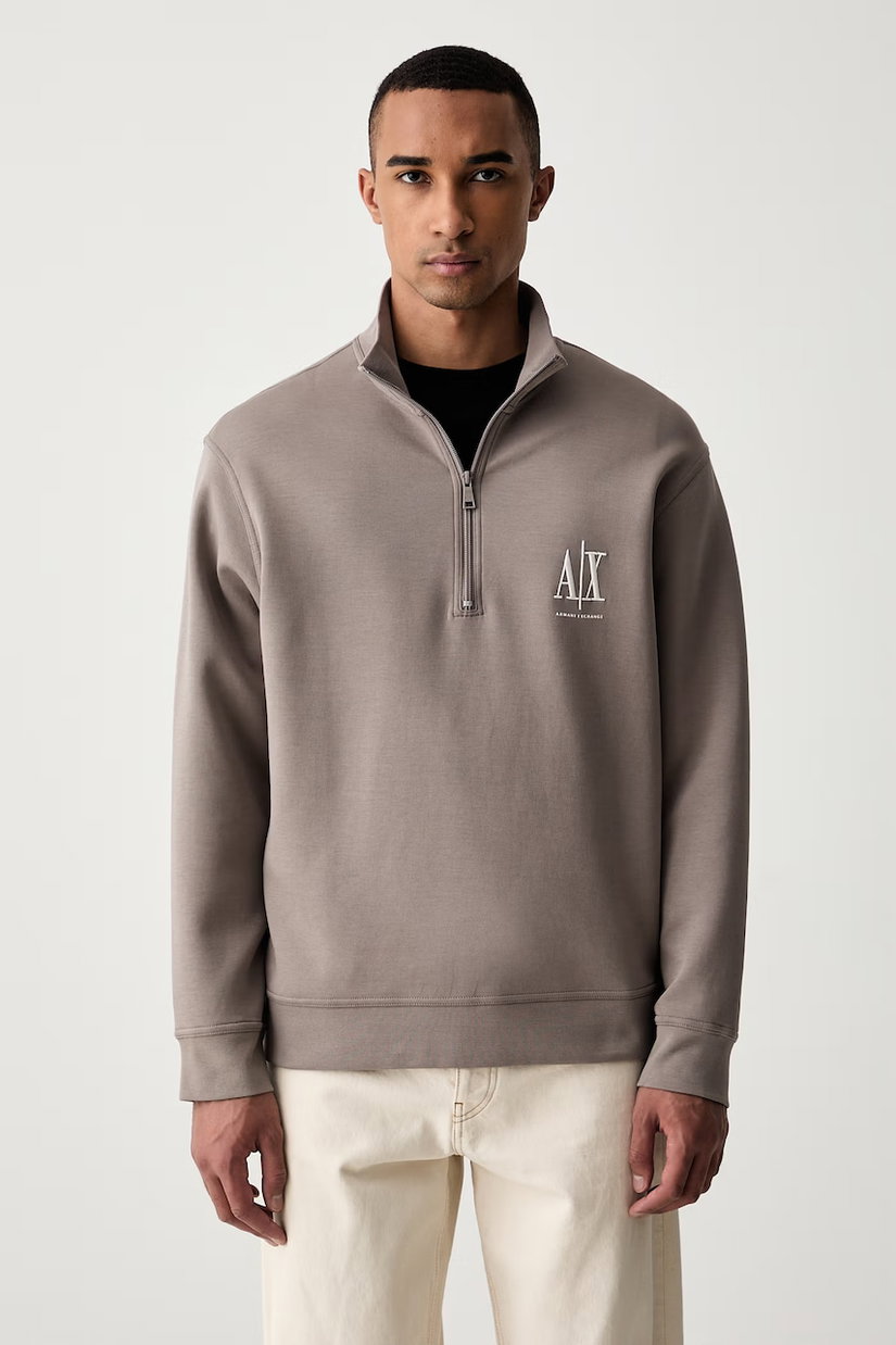 Armani Exchange hanorac pentru bărbați cu bumbac