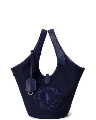 Polo Ralph Lauren tote bag pentru femei din bumbac