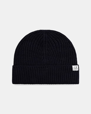 C.P. Company căciulă din lână merino