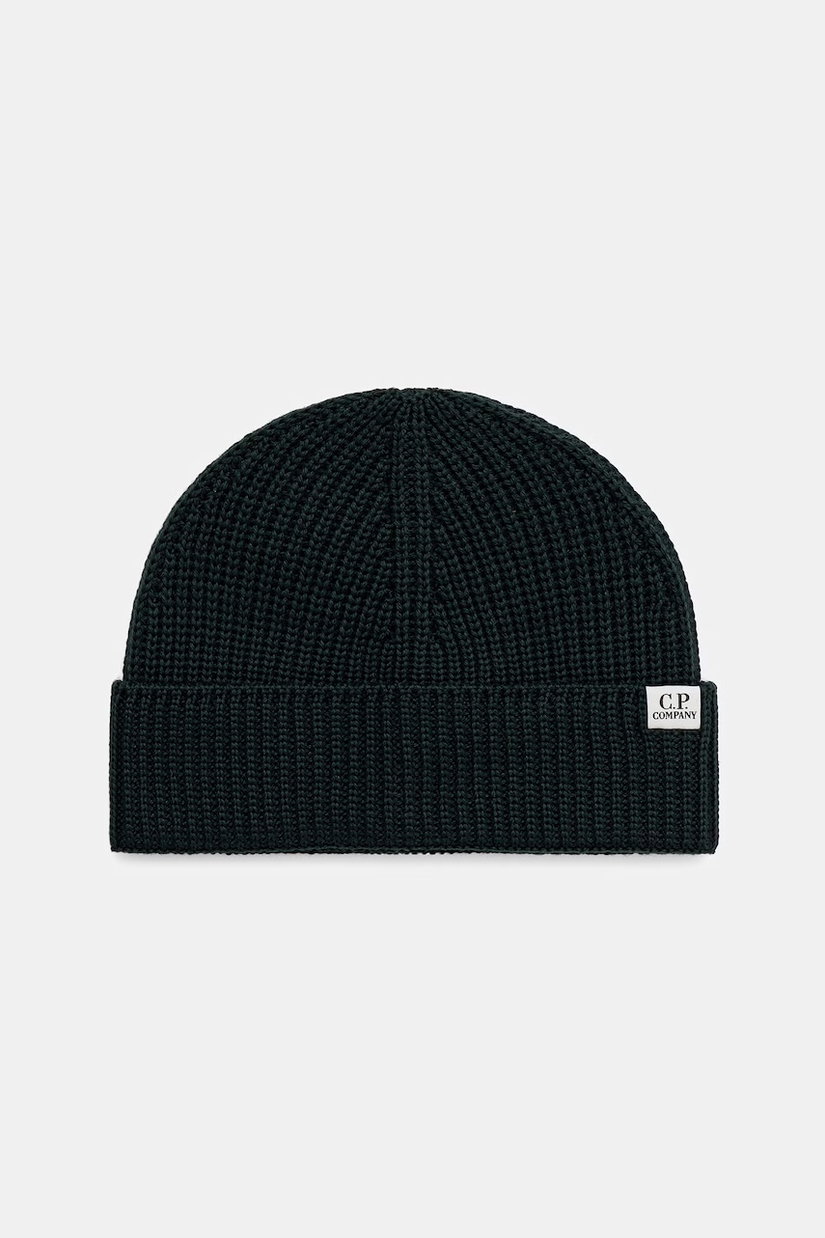 C.P. Company căciulă din lână merino