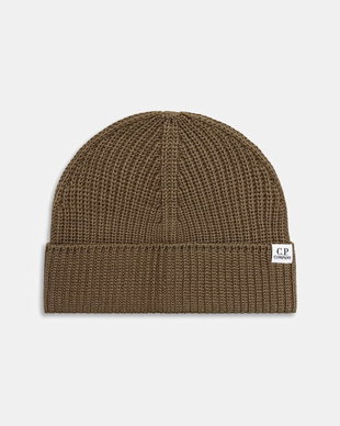 C.P. Company căciulă din lână merino