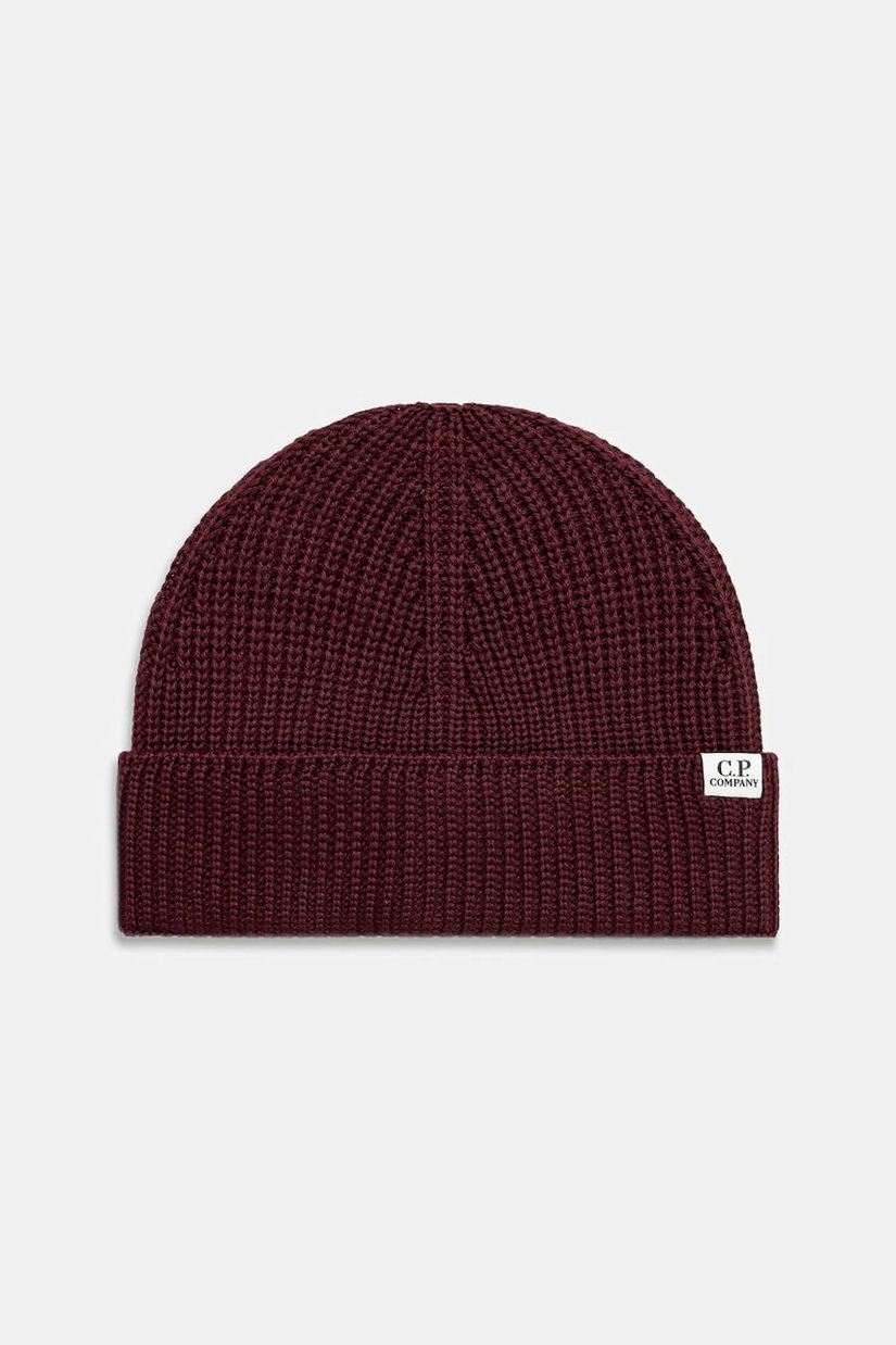 C.P. Company căciulă din lână merino