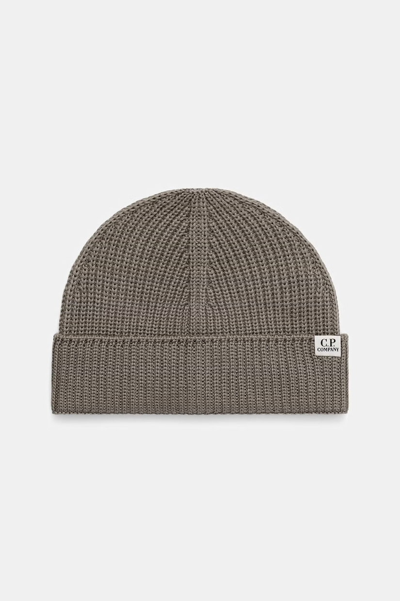 C.P. Company căciulă din lână merino