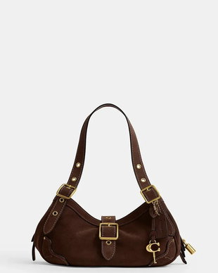 Coach geantă pentru femei din piele Small Drifter Bag