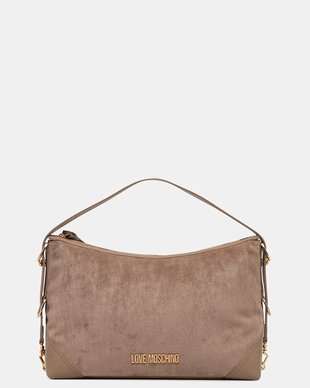 Love Moschino hobo bag pentru femei cu imitație de piele întoarsă