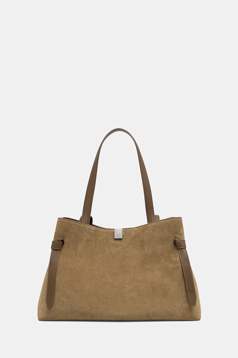 Yuzefi tote bag pentru femei din piele întoarsă GYOZA
