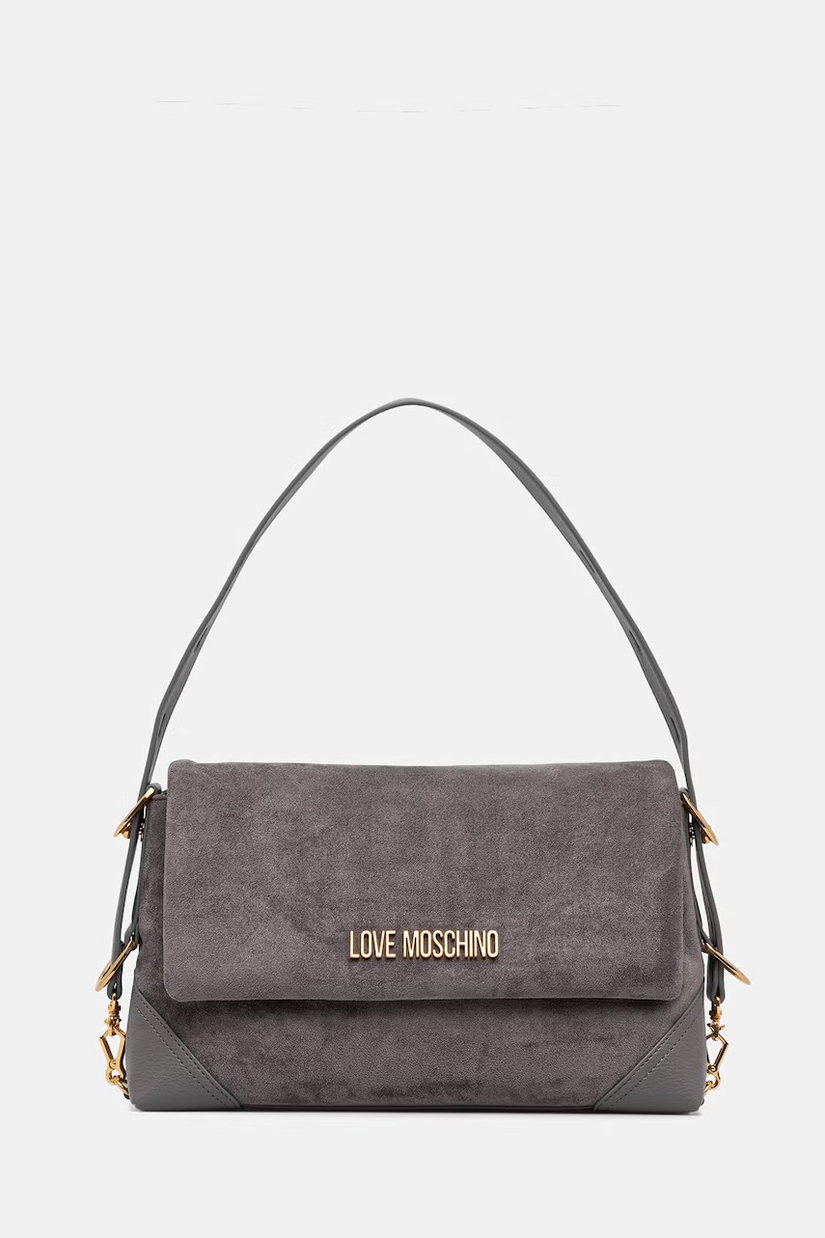 Love Moschino geantă pentru femei cu imitație de piele întoarsă