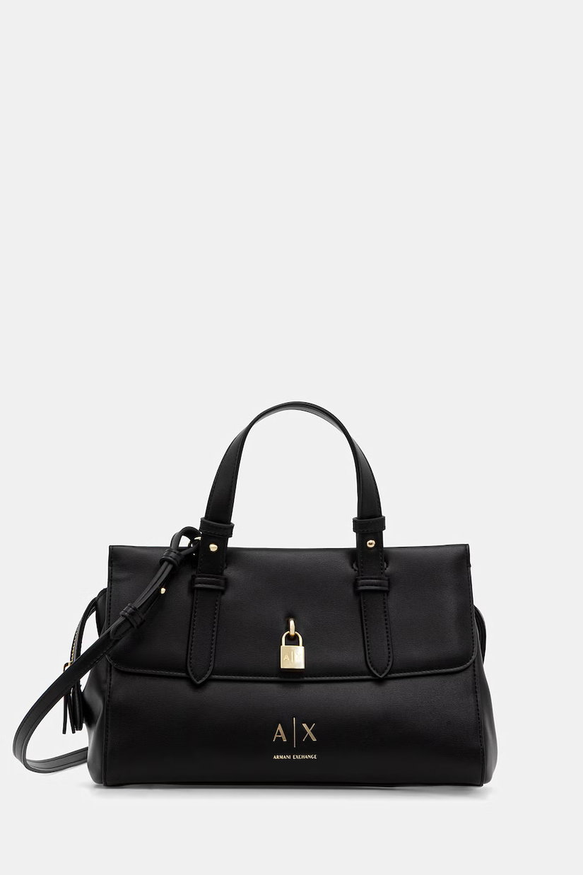 Armani Exchange geantă crossbody pentru femei cu imitație de piele