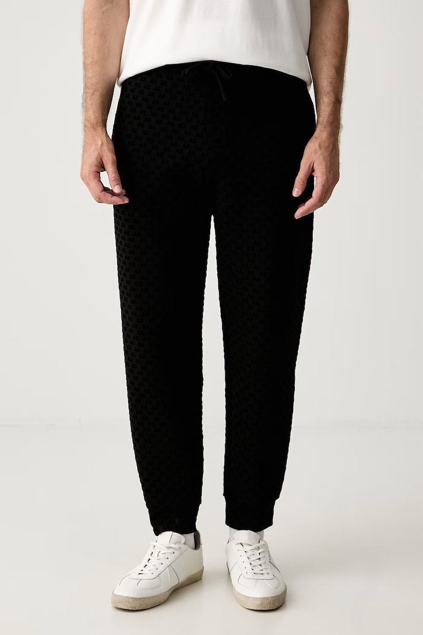 Armani Exchange pantaloni de trening pentru bărbați cu bumbac