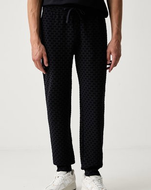 Armani Exchange pantaloni de trening pentru bărbați cu bumbac