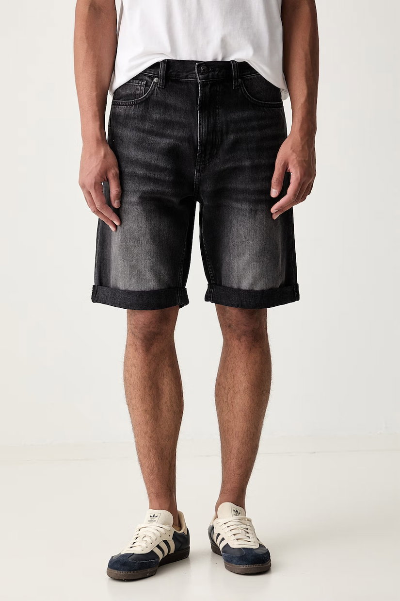 HUGO pantaloni scurți pentru bărbați din denim HUGO 838/S