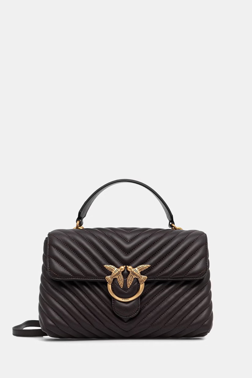 Pinko geantă crossbody pentru femei din piele
