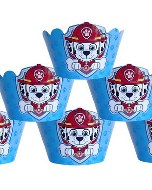 Învelitori brioșe Paw Patrol