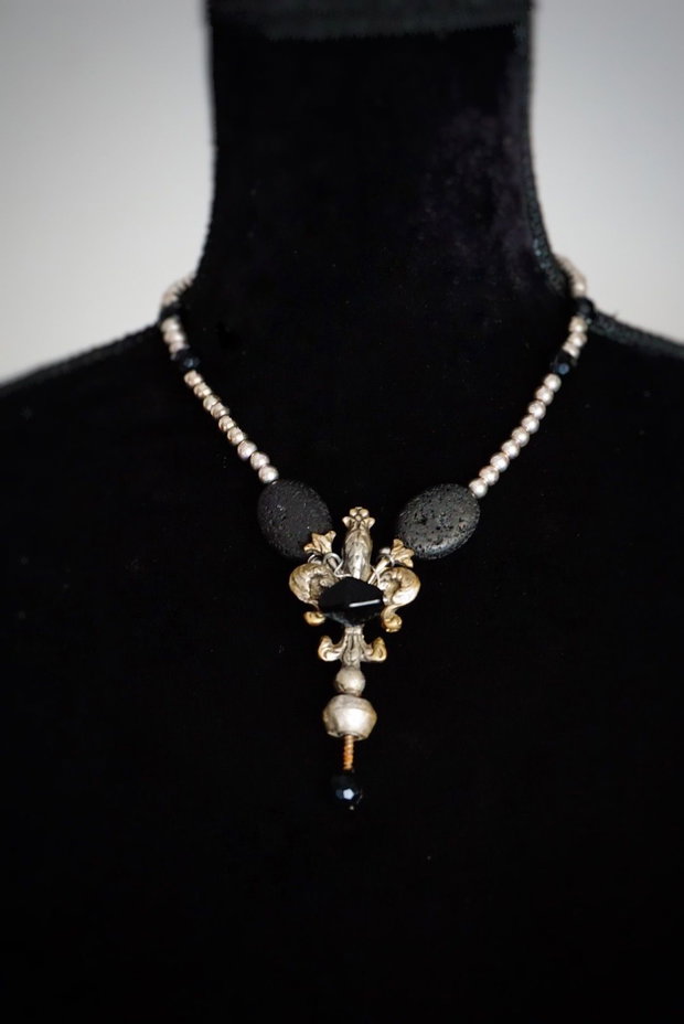 MARION, Colier de inspirație Art Nouveau