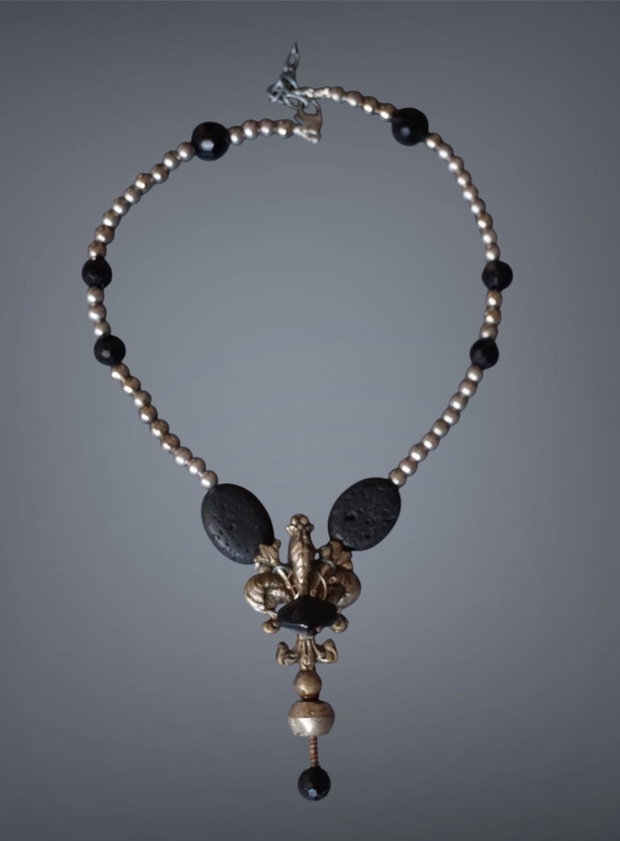 MARION, Colier de inspirație Art Nouveau