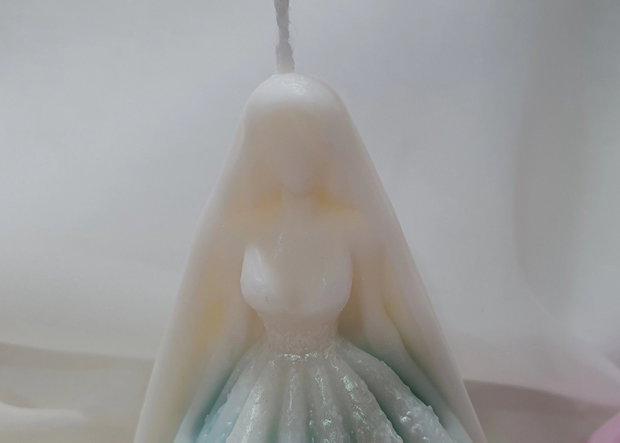 Lumânare decorativă handmade   Mărturie de nuntă