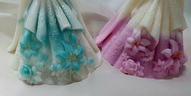 Lumânare decorativă handmade   Mărturie de nuntă