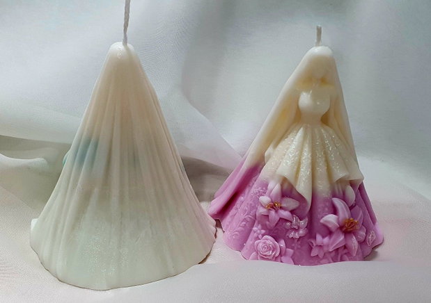 Lumânare decorativă handmade   Mărturie de nuntă