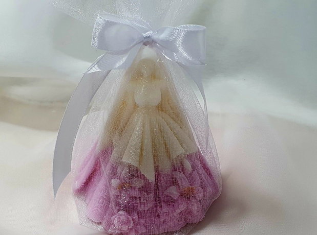 Lumânare decorativă handmade   Mărturie de nuntă