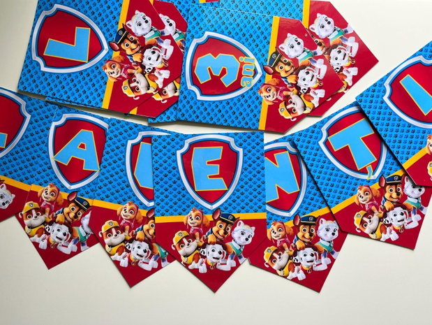 Ghirlandă Paw Patrol/Ghirlandă Patrula Cățelușilor