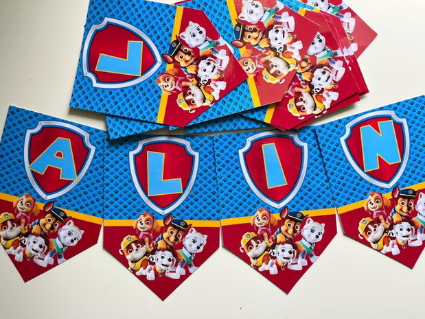 Ghirlandă Paw Patrol/Ghirlandă Patrula Cățelușilor