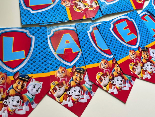 Ghirlandă Paw Patrol/Ghirlandă Patrula Cățelușilor