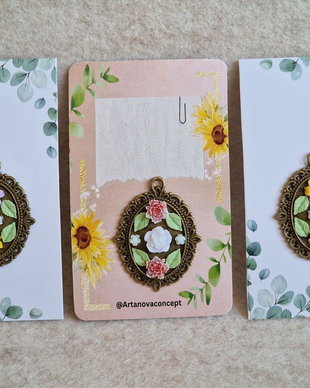 Pandantiv floral