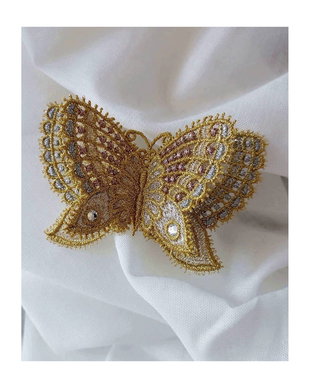 Brosa Fluture Gold Ancien