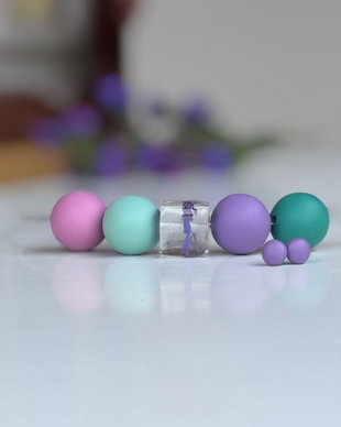 Colier  lavander