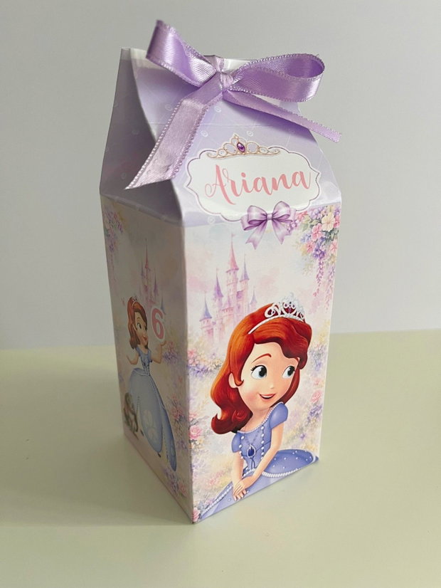 Cutii Prințesa Sofia personalizate