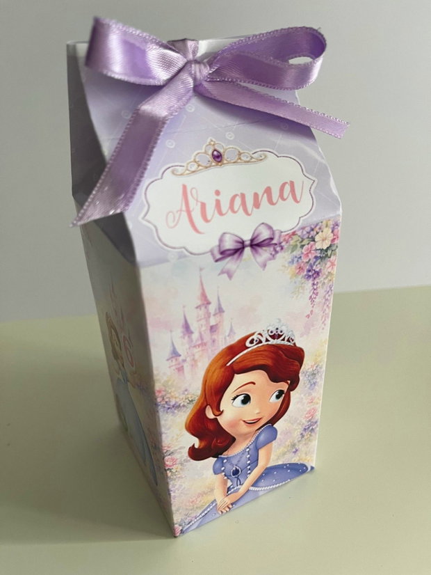 Cutii Prințesa Sofia personalizate
