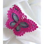 Fluture Dublu Fucsia