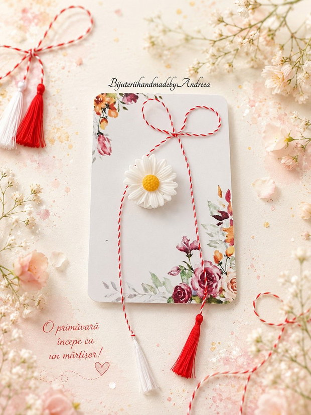 Brosa martisor margareta