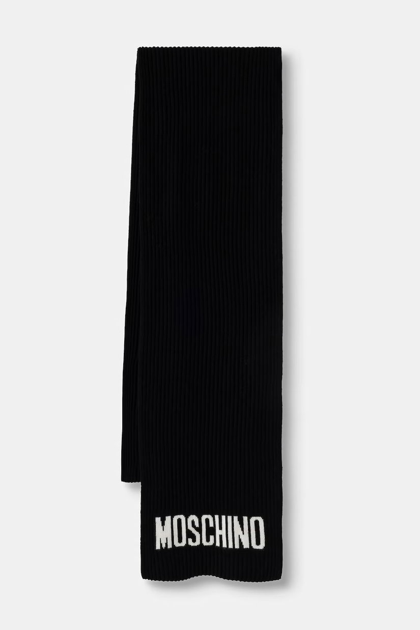 Moschino fular pentru bărbați cu lână