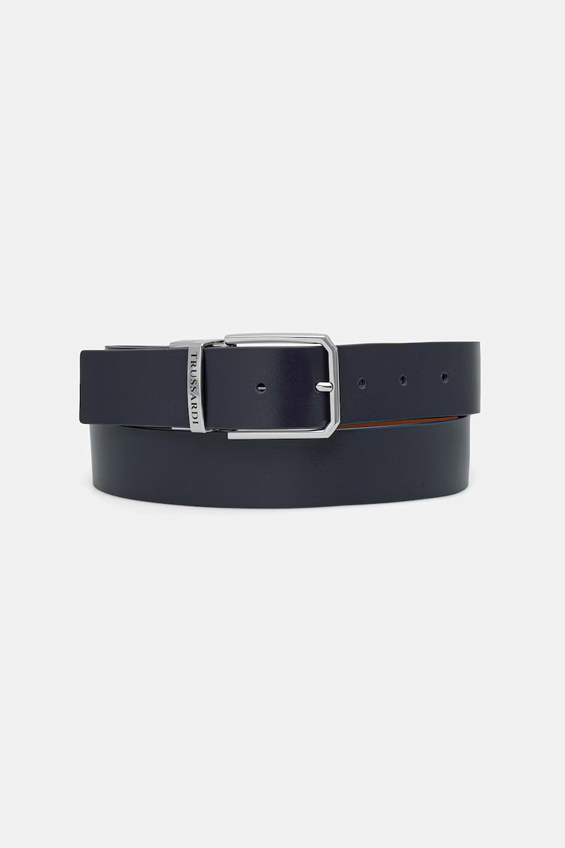 Trussardi curea reversibilă pentru bărbați din piele