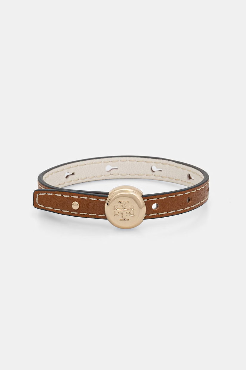 Tory Burch brățară pentru femei din piele Icon